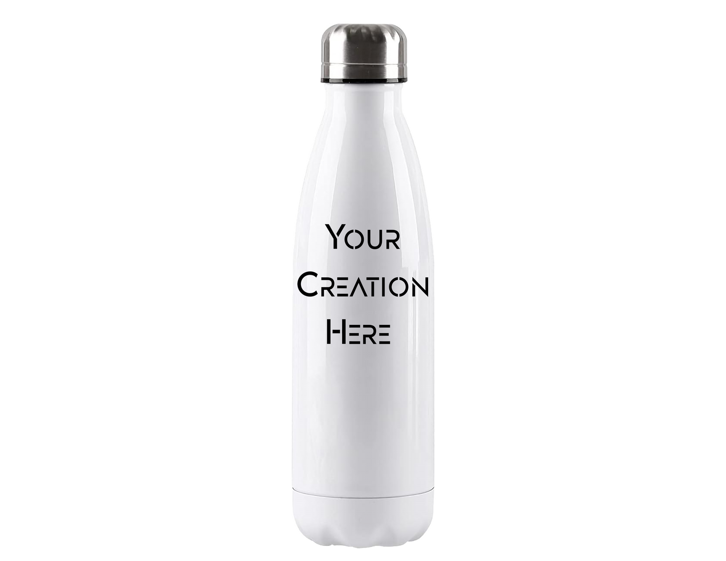 17oz (500ml) Stainless Steel Water Bottle