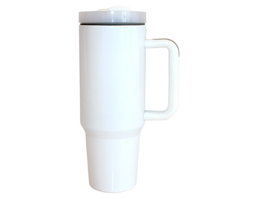Personalized 40 oz Tumbler with Handle
